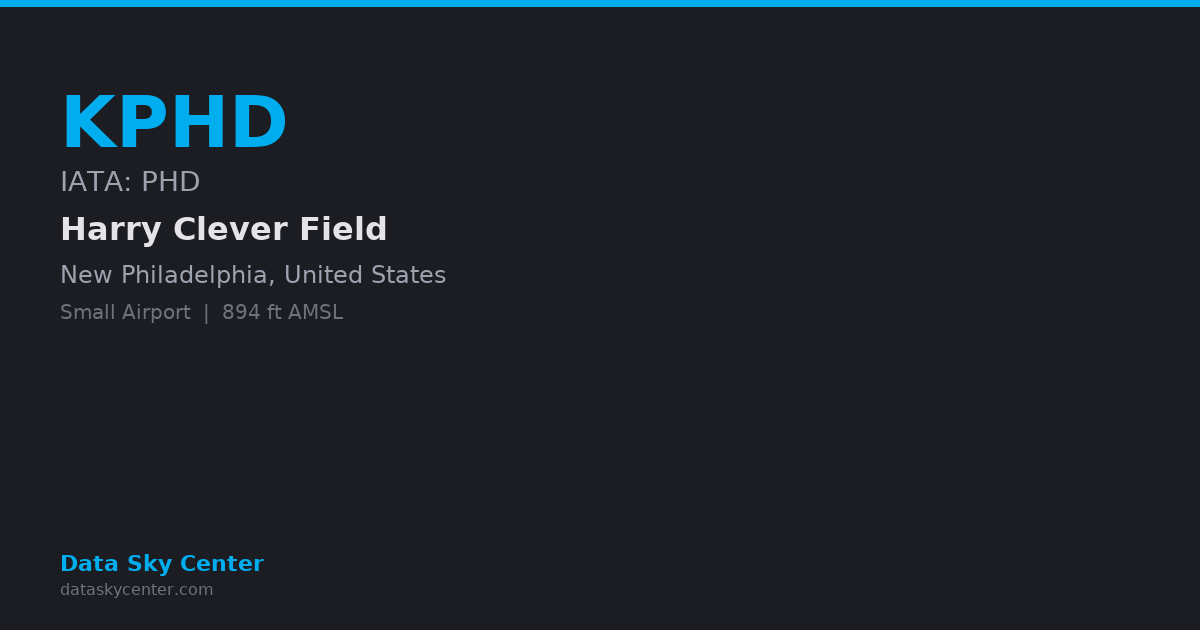 KPHD Harry Clever Field — NOTAMs, Frequencies, Runway Info